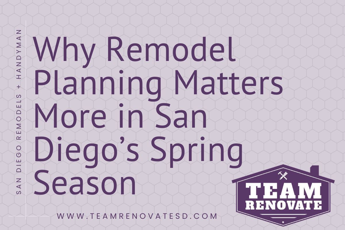 Plan Bathroom Remodels Early for a Smooth San Diego Spring Banner