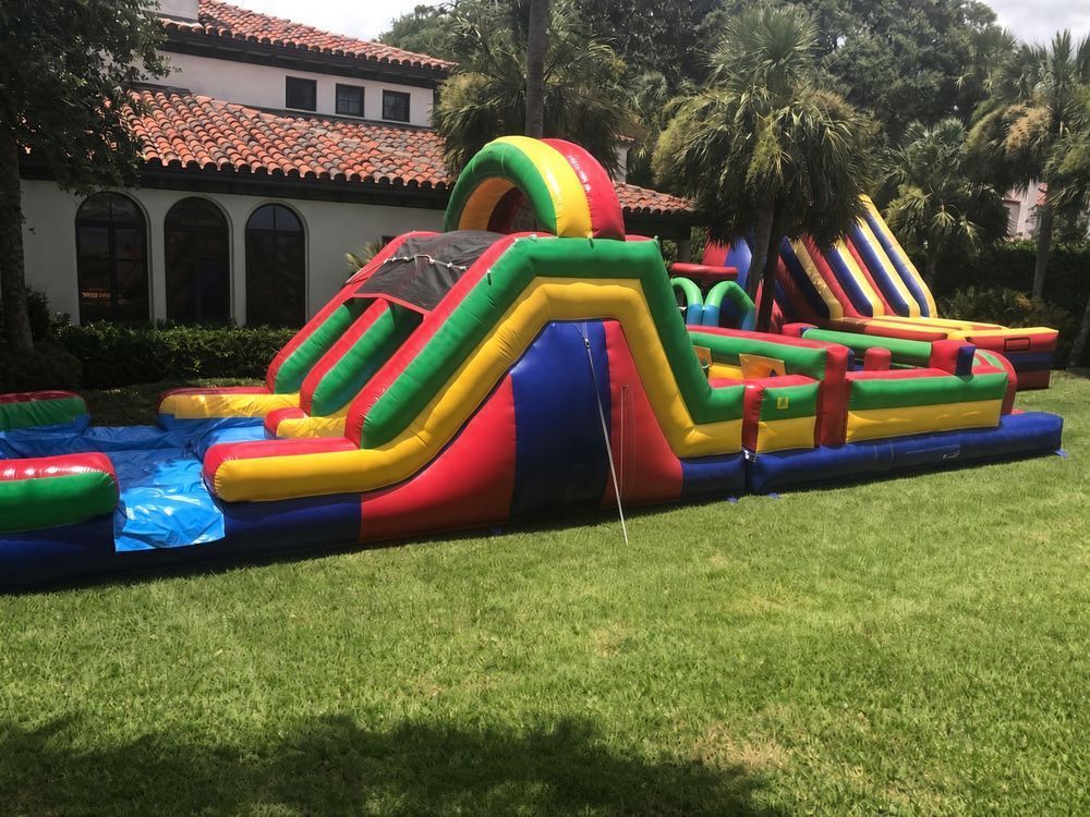 Large inflatable attraction rentals by BackYard Carnivals