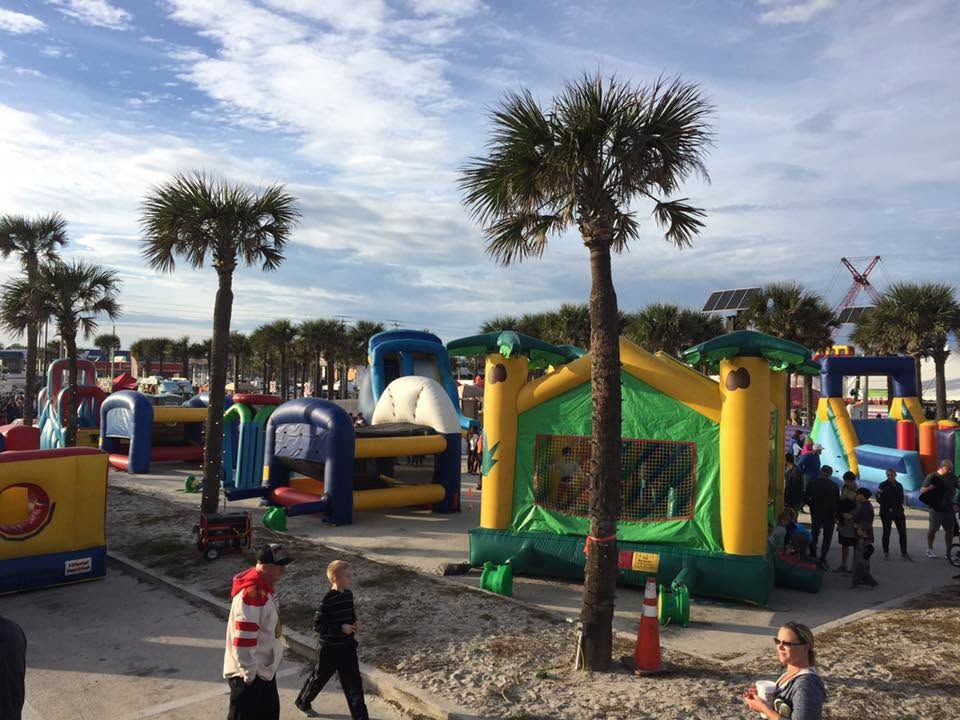 Large inflatable attraction rentals by BackYard Carnivals in St. Augustine 