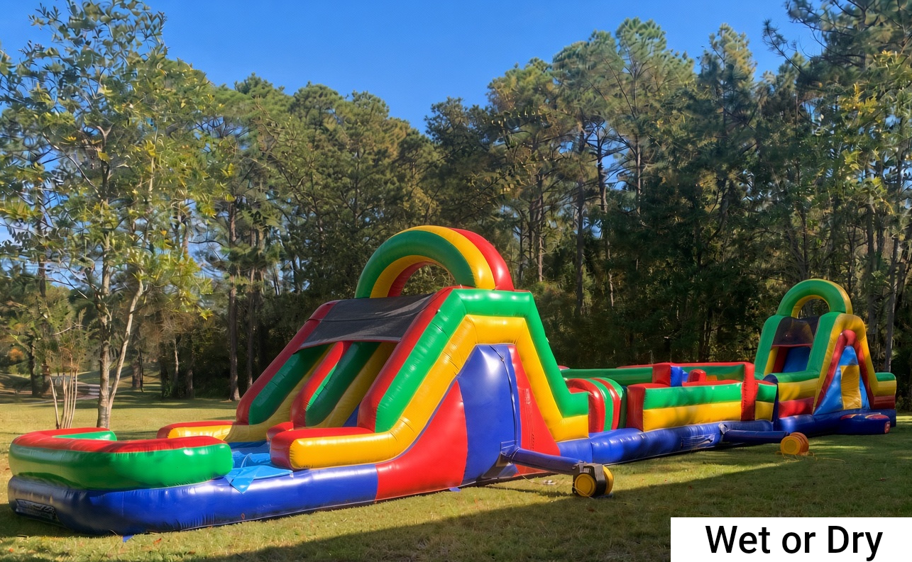 Obstacle Course Inflatables by BackYard Carnivals