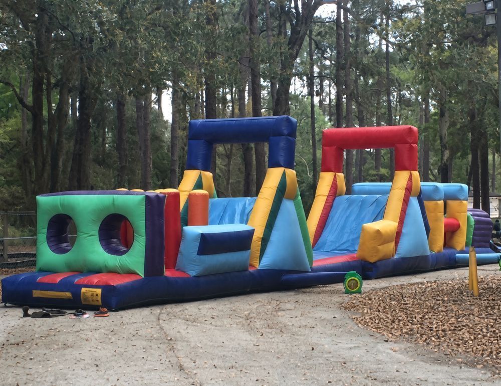 Obstacle Course Inflatable rentals by BackYard Carnivals