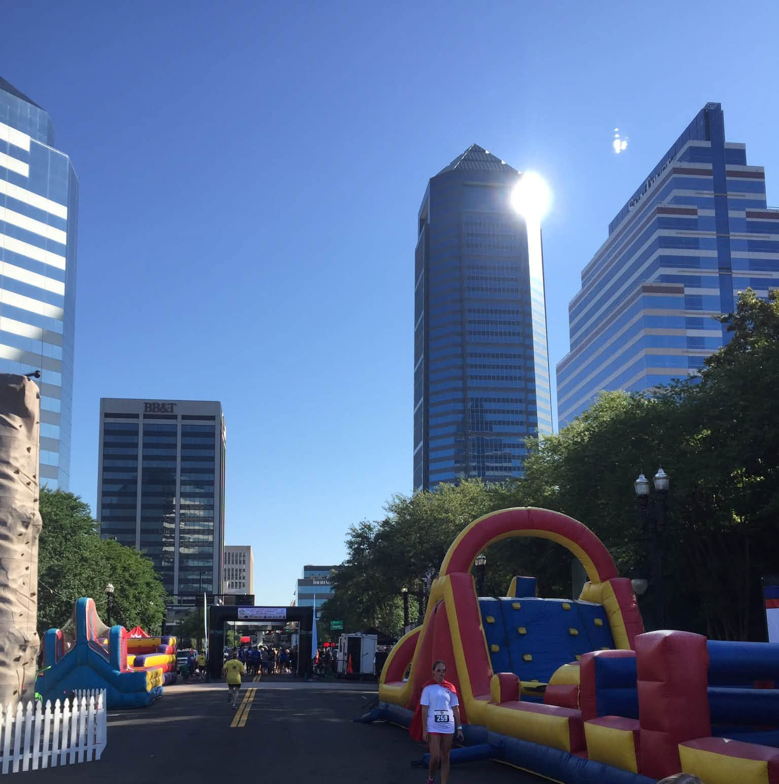 Jacksonville inflatable attraction rentals by BackYard Carnivals 