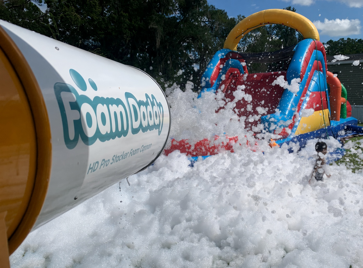 Foam Party Rental by BackYard Carnivals