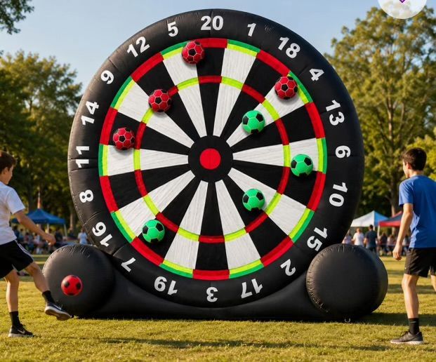 Inflatable interactive games rentals by BackYard Carnivals