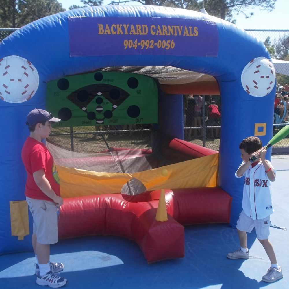 Inflatable interactive games rentals by BackYard Carnivals