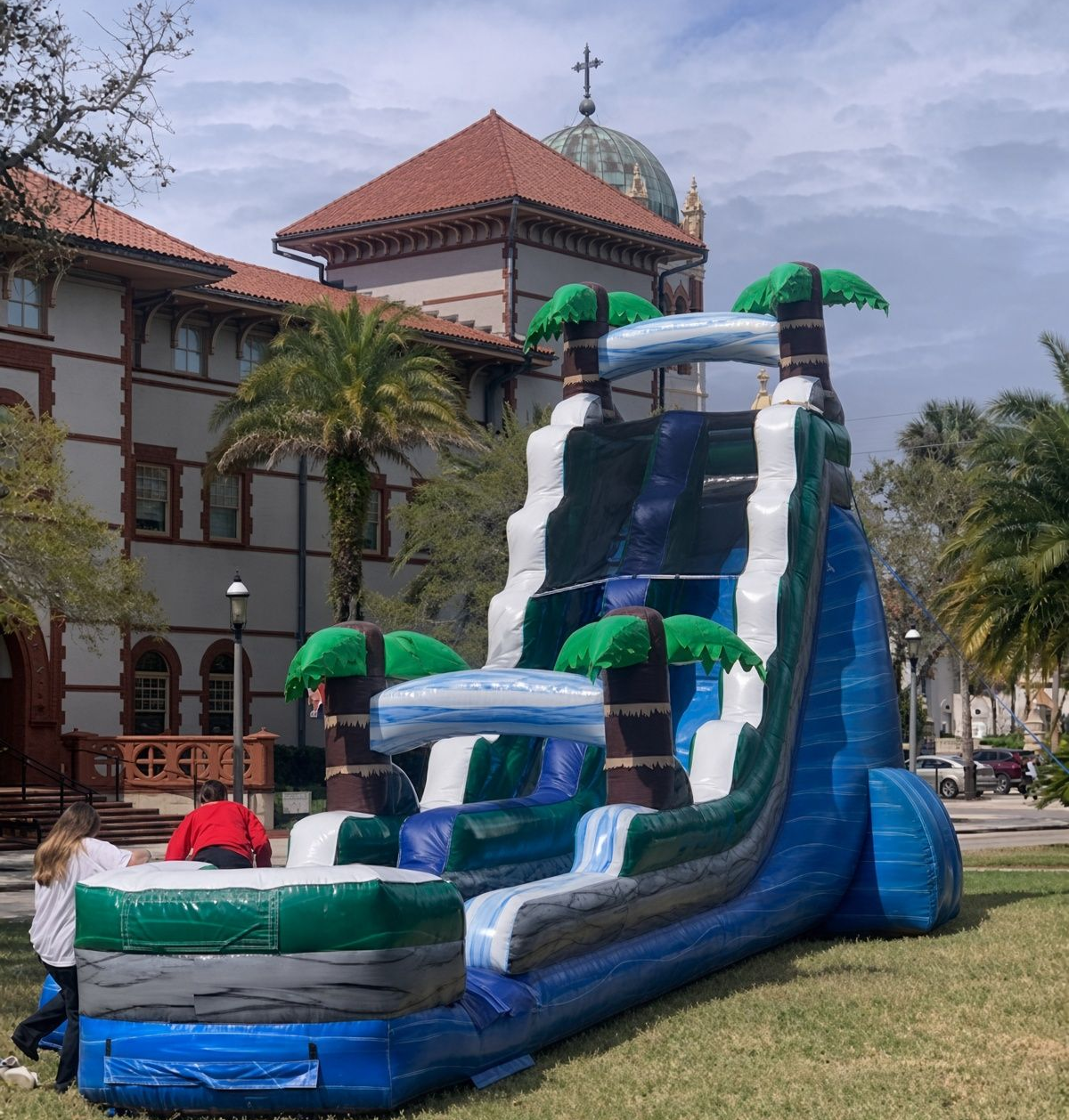 Large inflatable attraction rentals by BackYard Carnivals in Saint Johns County