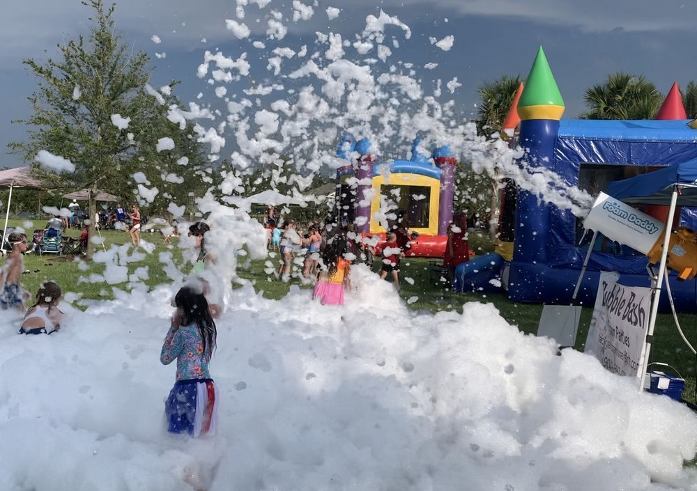Bubble Blast Foam Party