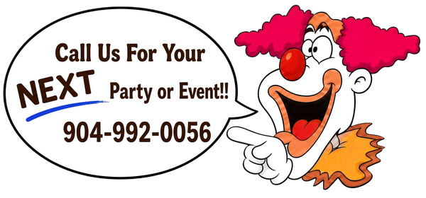 Call us for your next party or event! 904-992-0056