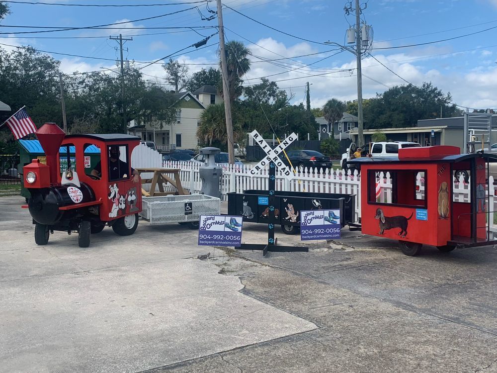 Trackless Train Rental by BackYard Carnivals