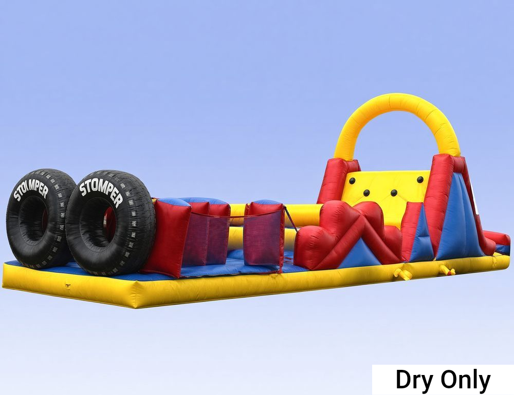 Stomper Obstacle Course Inflatable by BackYard Carnivals