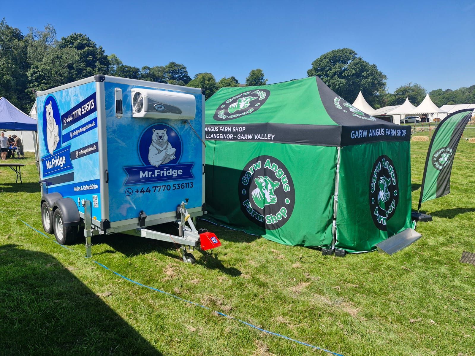 3 metre mobile fridge trailer - Mr Fridge 