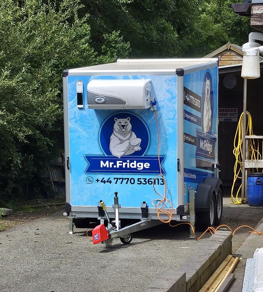 3 metre mobile fridge trailer - Mr Fridge 