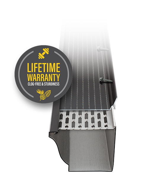 Black metal roof panel with