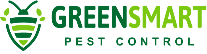 greensmart pest control has a bee on it .