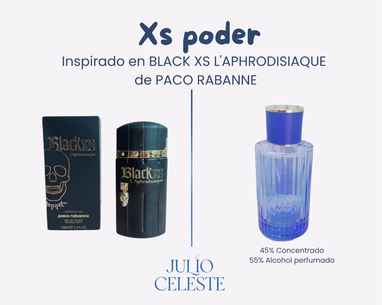 Xs poder Inspirado en BLACK XS L'APHRODISIAQUE de PACO RABANNE