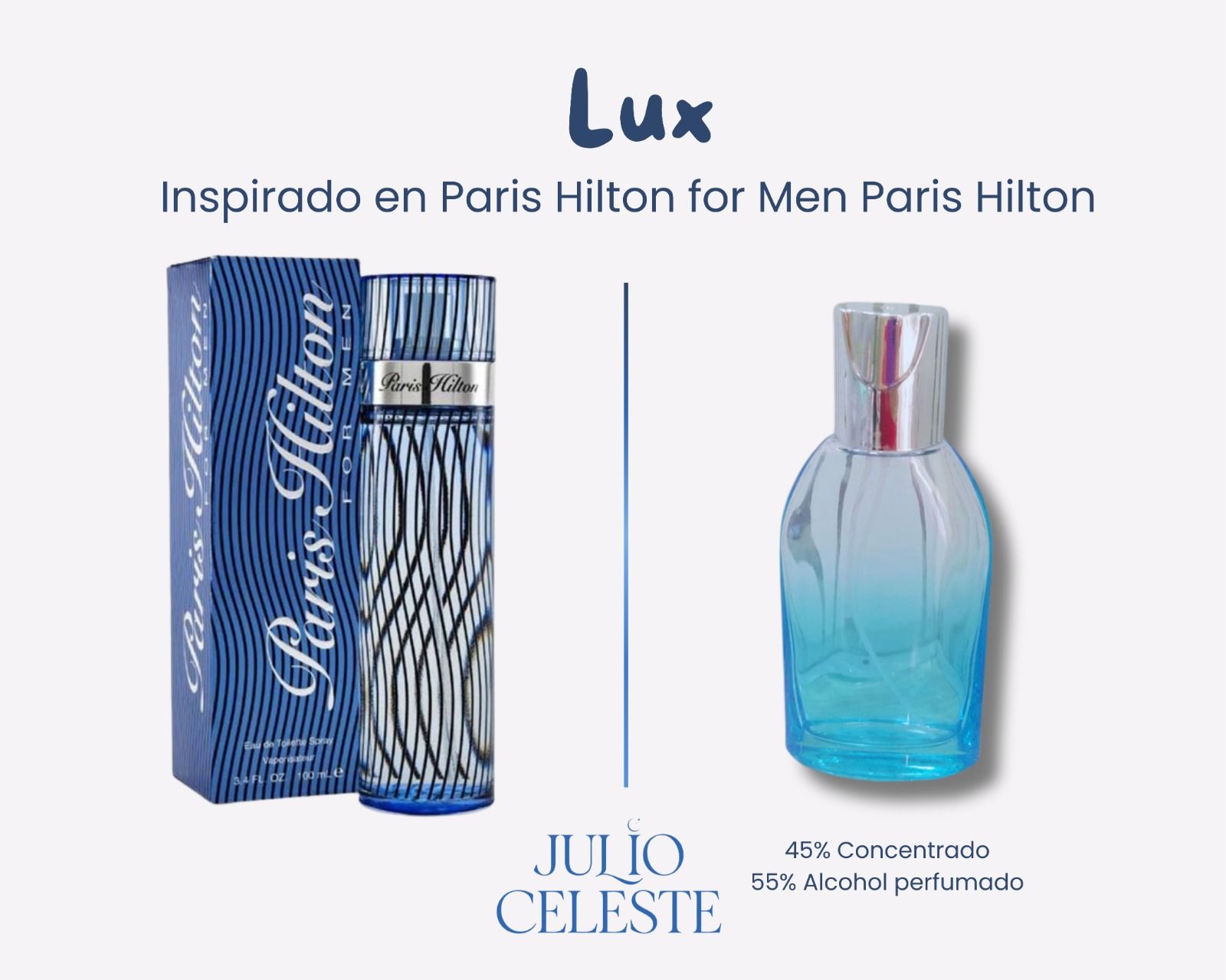 Lux Inspirado en Paris Hilton for Men Paris Hilton