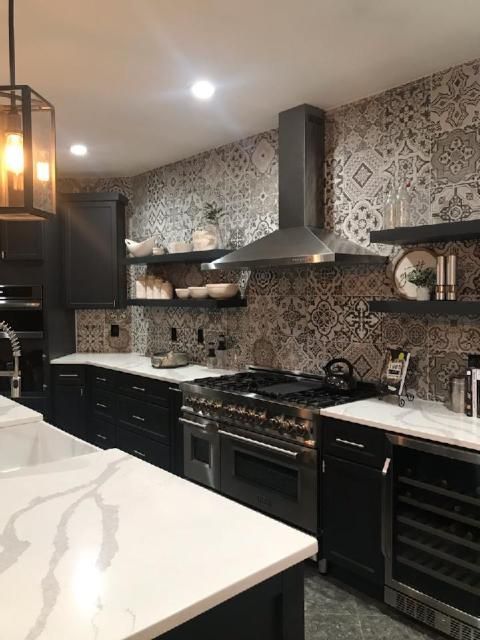 Black Cabinets