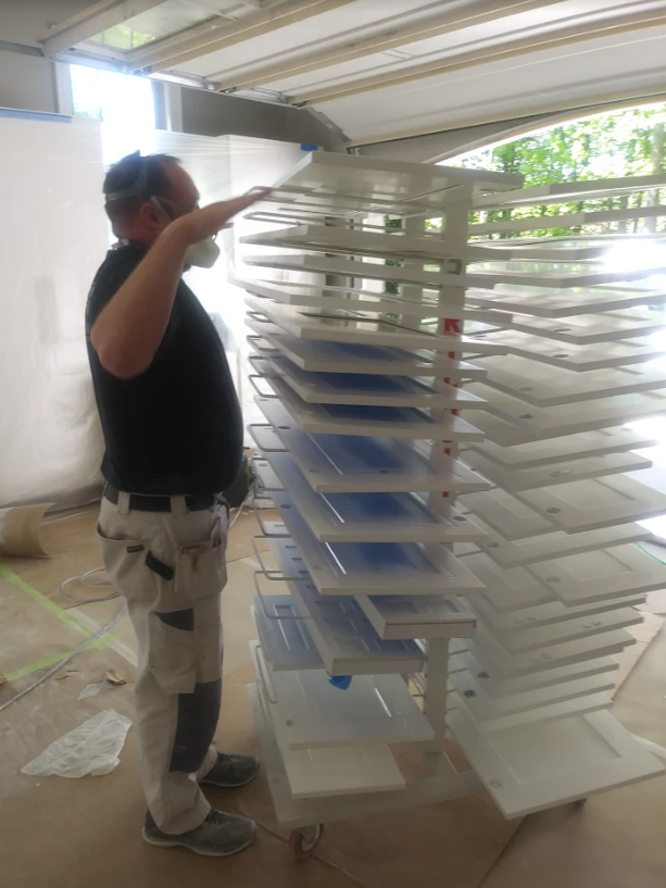 Cabinets on Rack