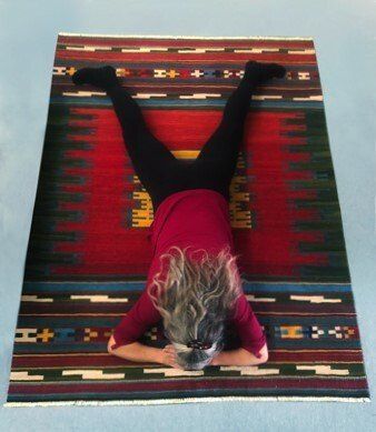 Teresa4Yoga Makarasana The Crocodile Yoga Posture