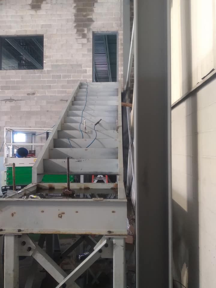 Metal Frame for Stairs — Baldwinsville, NY — Gratton's Welding & Fabricating LLC