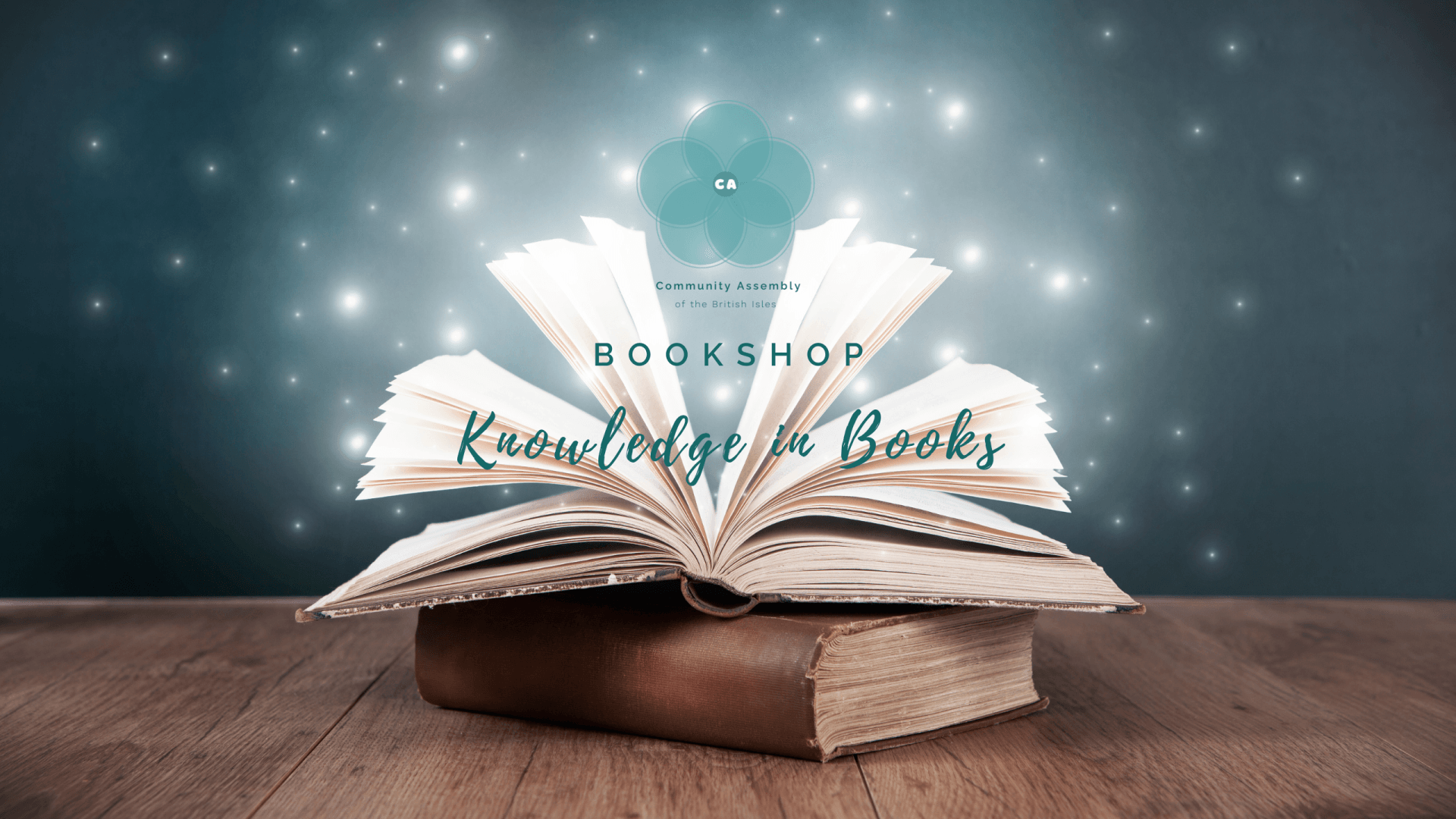 Knowledge in books by Sue Cartwright, Community Light Worker