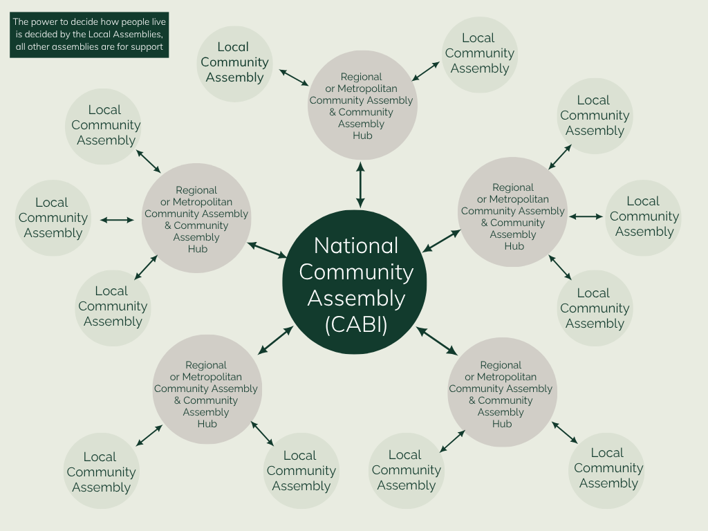Community Assembly of the British Isles - Flow of Information Community Assembly of the British Isles - Flow of Information