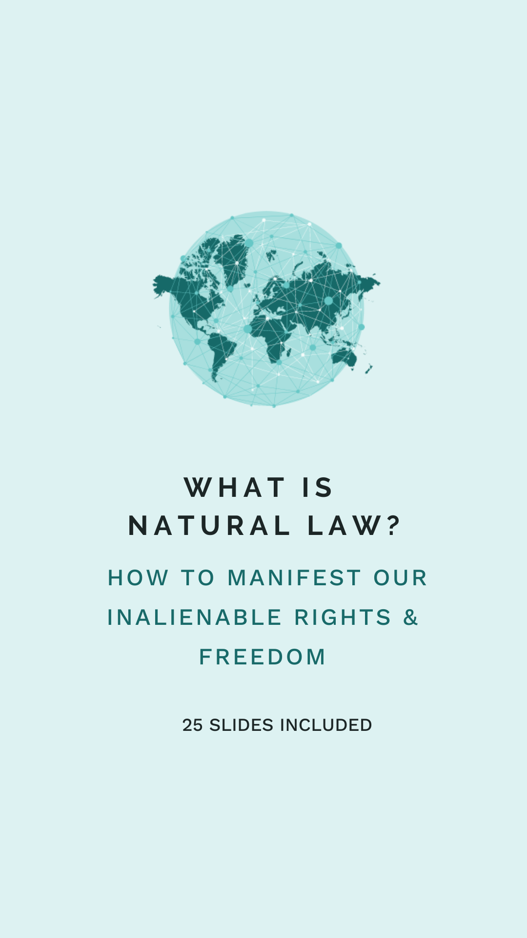What is Natural Law - Presentation Slides (PDF) by Community Assembly of the British Isles (non-commercial)