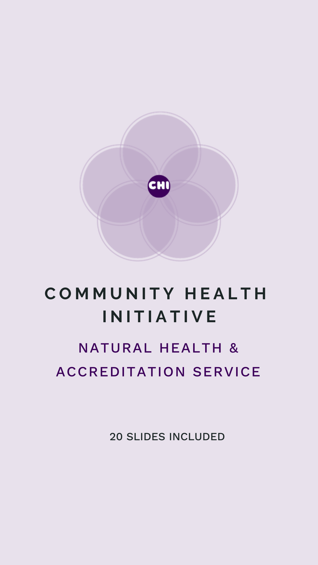 Community Health Initiative - Community Assembly of the British Isles