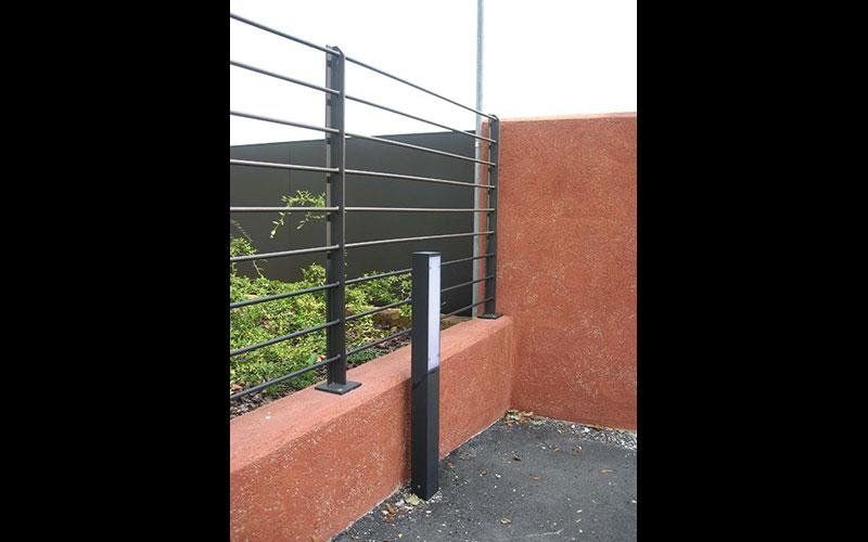 Recinzione semplice lineare