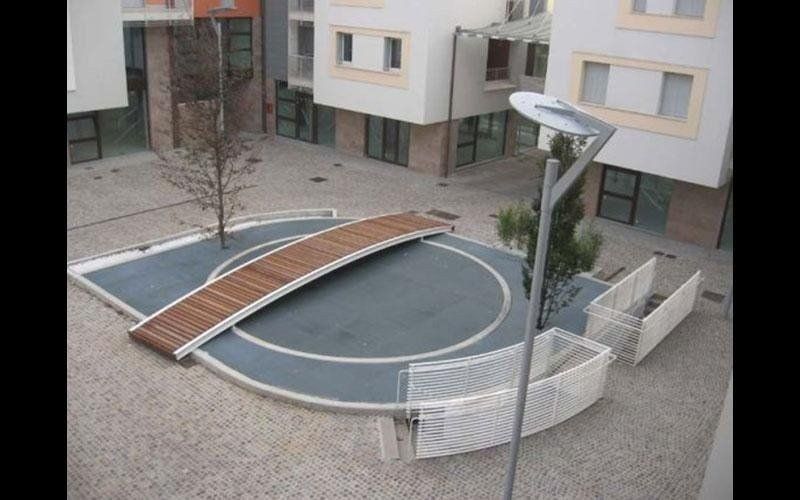 Passerella e pavimento a grigliato