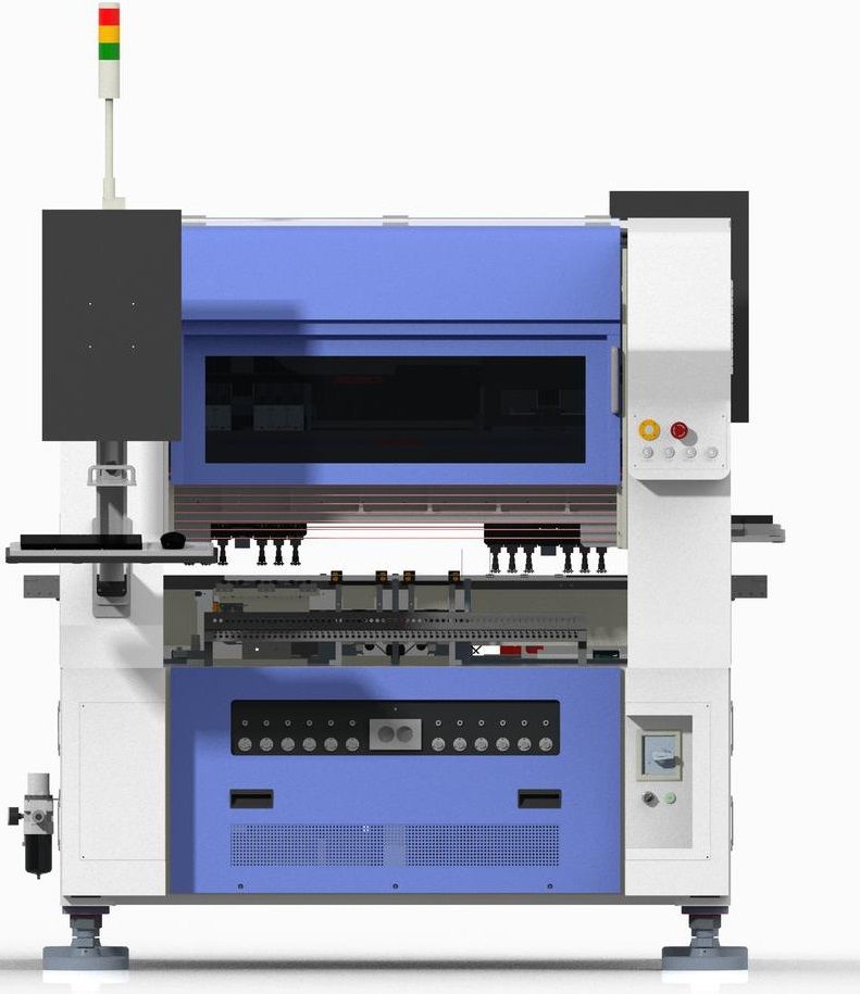 Inserter machine for DIP and non standard SMD components