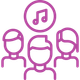 Music Group Icon Music Group Icon