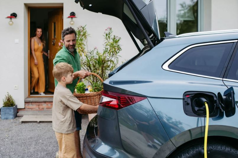 EV charger installation