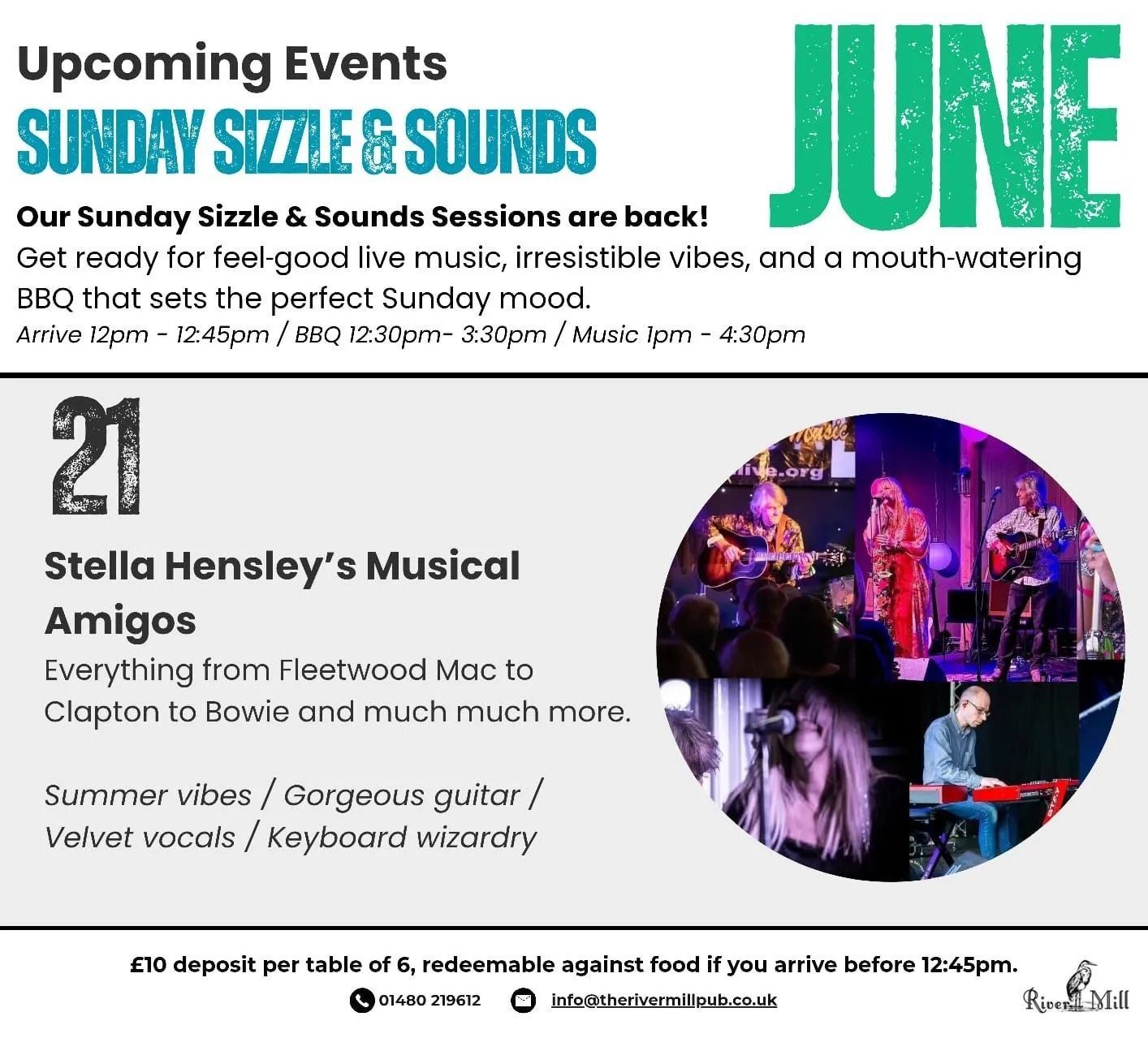 Sunday Sizzle & Sounds