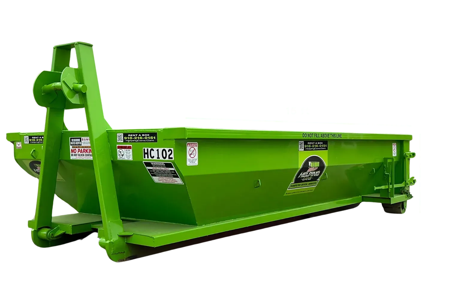 10-yard dumpster for small home cleanouts and garage projects