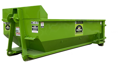 15-yard dumpster for medium cleanouts and small remodeling jobs