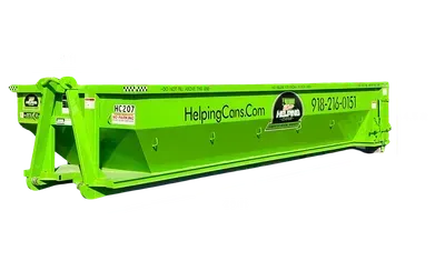 20-yard dumpster for home renovation and light commercial projects