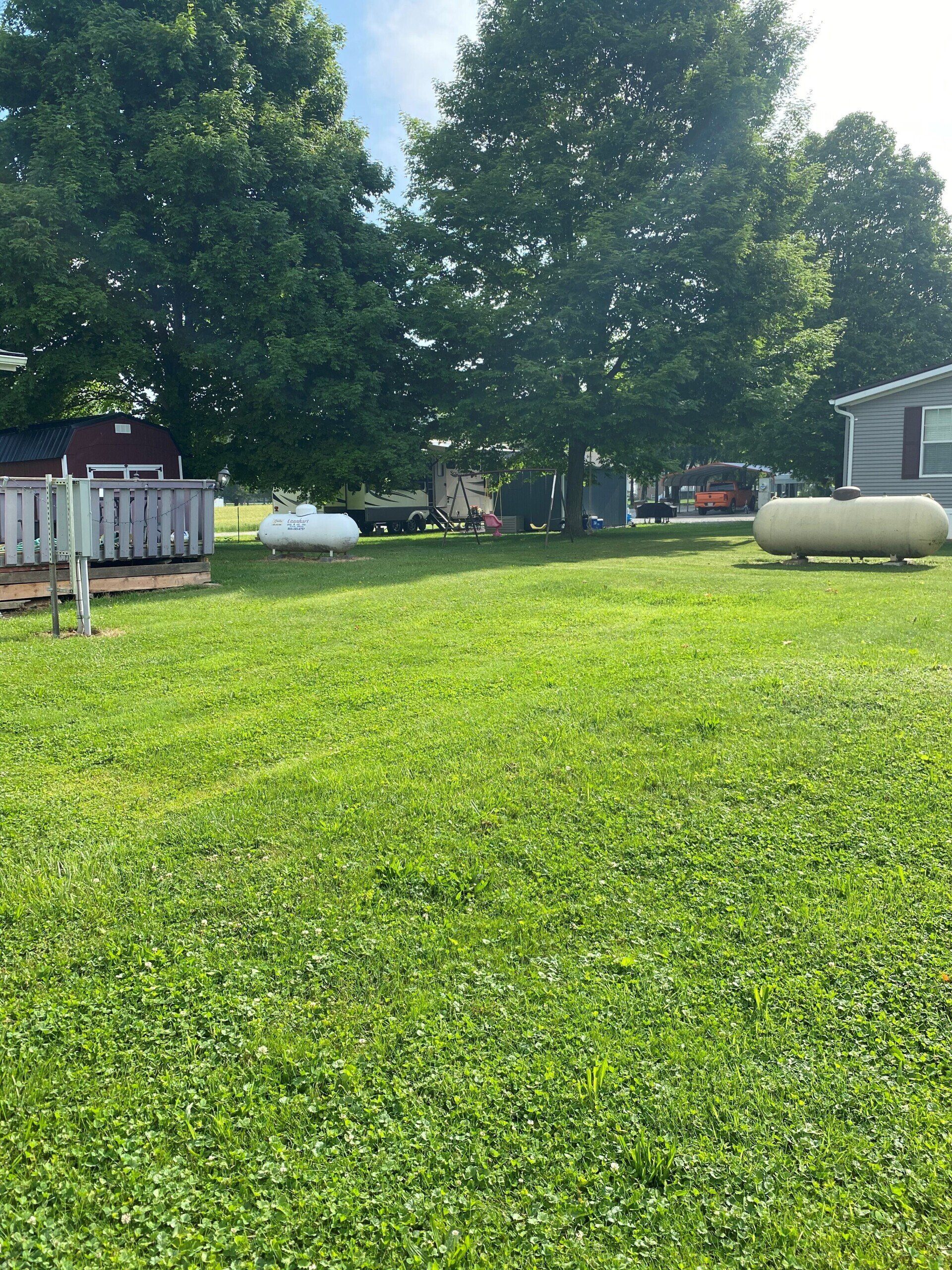 Lot Area — Plymouth, OH — Huron Valley Mobile Home Park