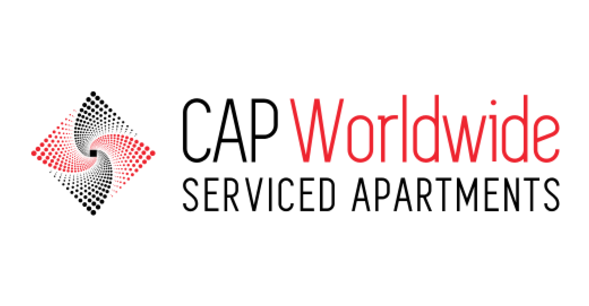 The logo for cap worldwide serviced apartments