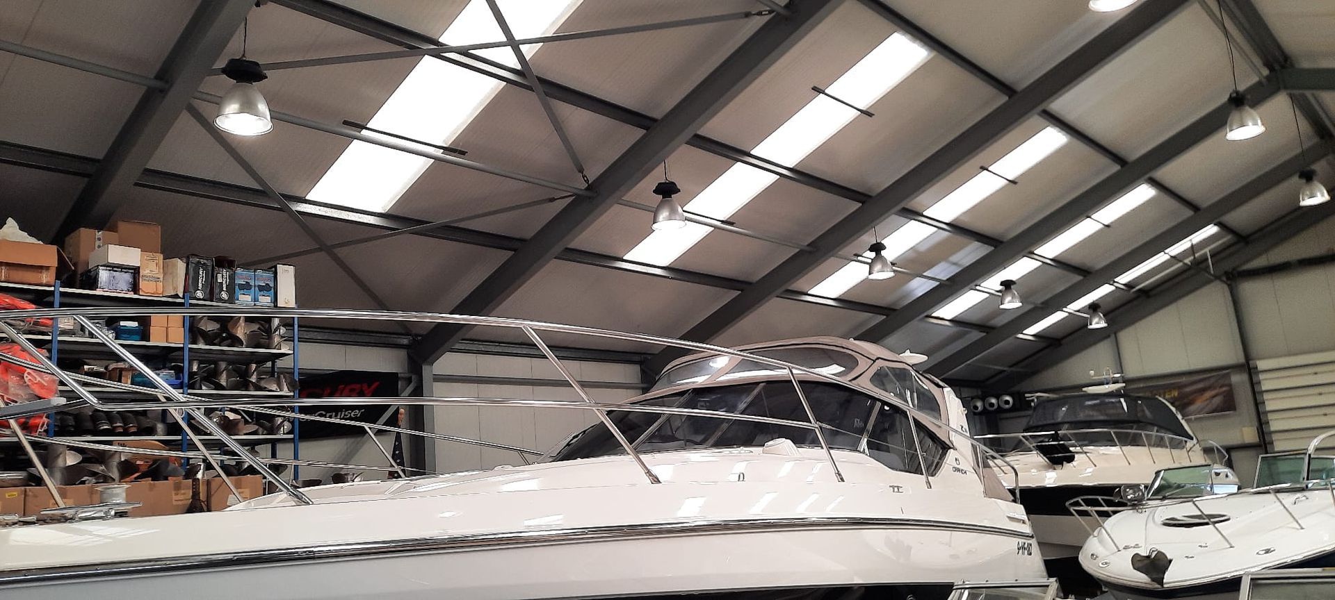 Cranchi bootkap reparatie