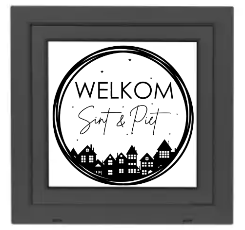 Herbruikbare raamstickers