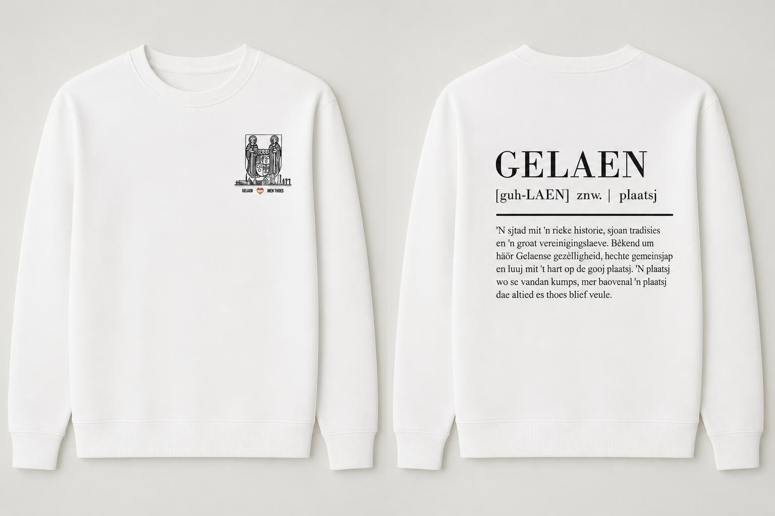 Unisex sweater Gelaen Mien Thoes