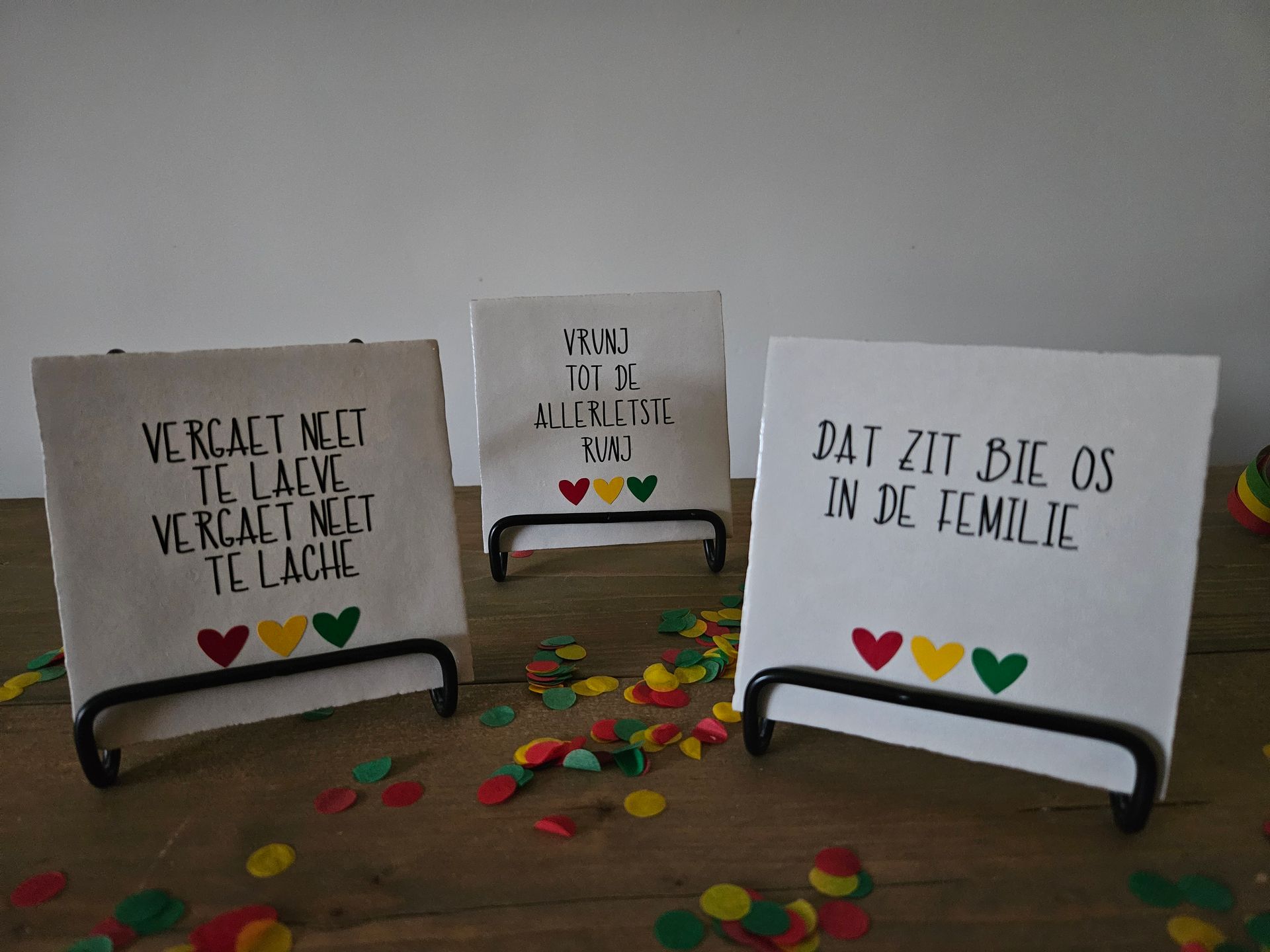 Tegeltjes Vastelaovend
