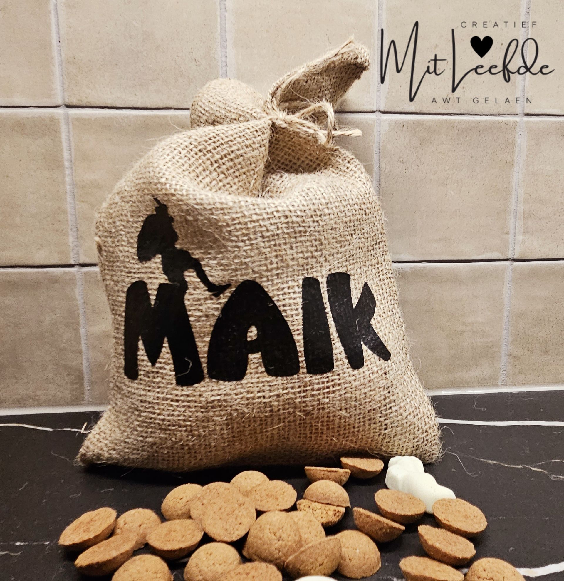 Super leuke gepersonaliseerde Pepernotenzakjes