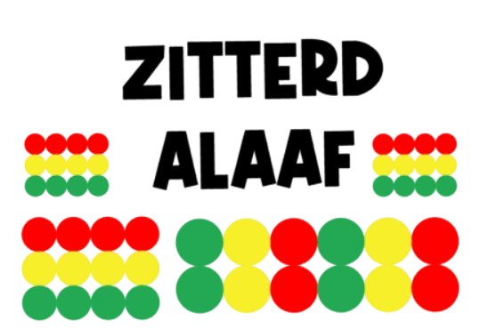 Herbruikbare raamsticker Stad/dorp