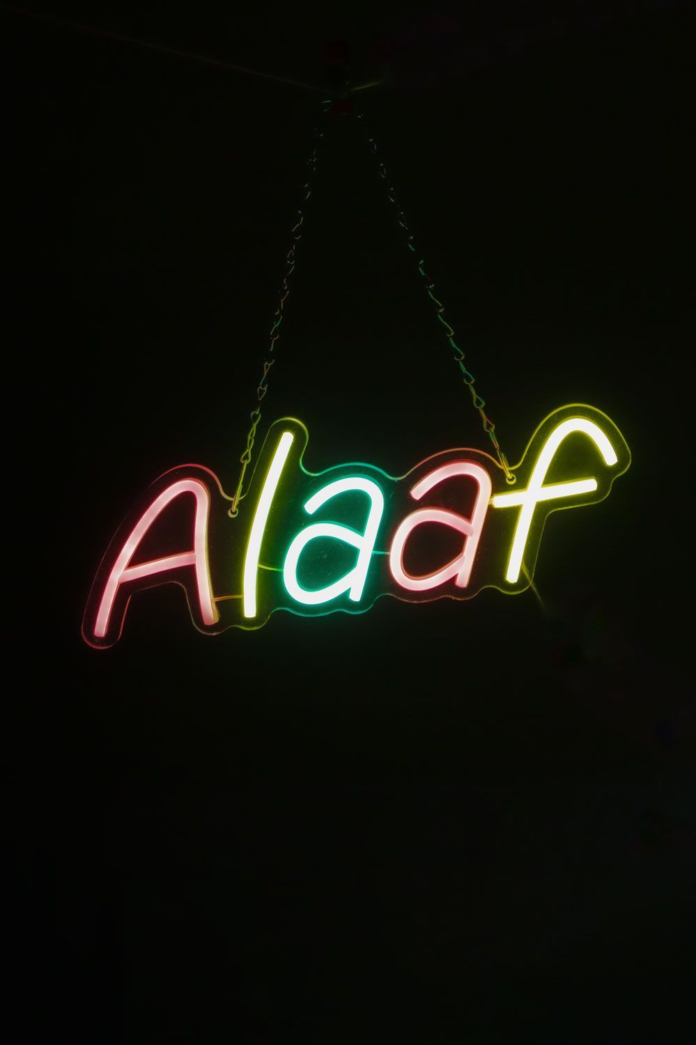 UITVERKOOP!!! LED neon sign ALAAF