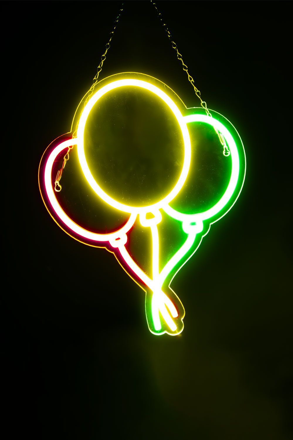 UITVERKOOP!!! LED Neon sign drie ballonnen
