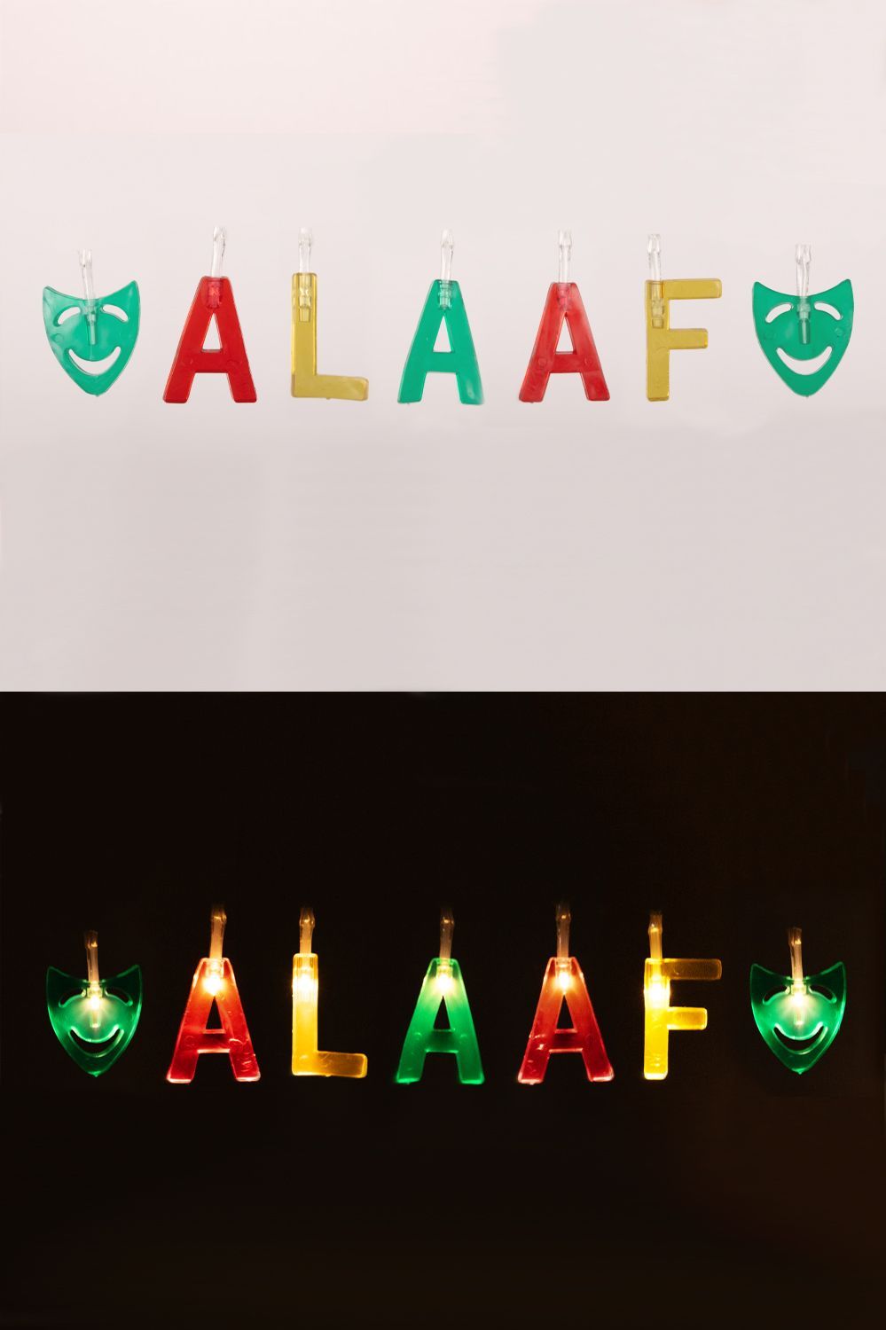 UITVERKOOP!!! Lichtsnoer tekst ALAAF