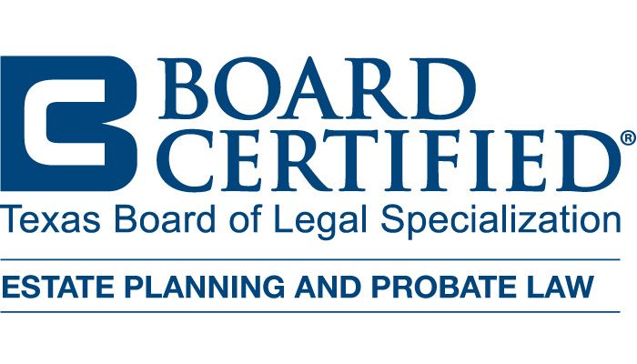 The logo for board certified texas board of legal specialization