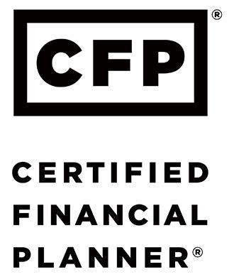 CFP certification logo: black text